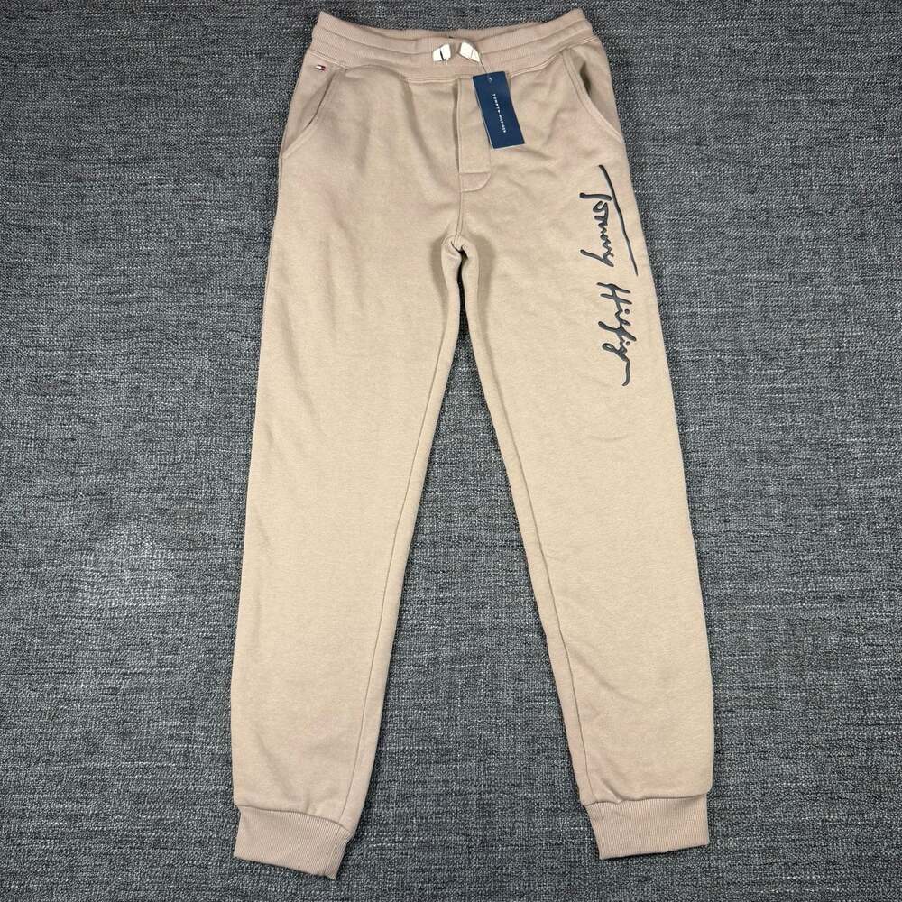 Tommy Hilfiger Boys Signature Logo Fleece Jogger Sweatpants